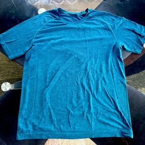 Lululemon Metal Vent Tech Tee - Large, Teal